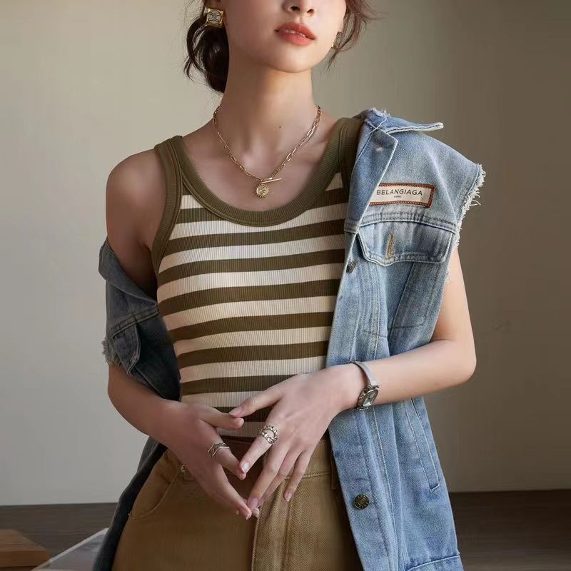 Sievietēm vasaras kamisols, modal audums, 90–95% modal šķiedra, vienkrāsains, stils Fresh and Sweet