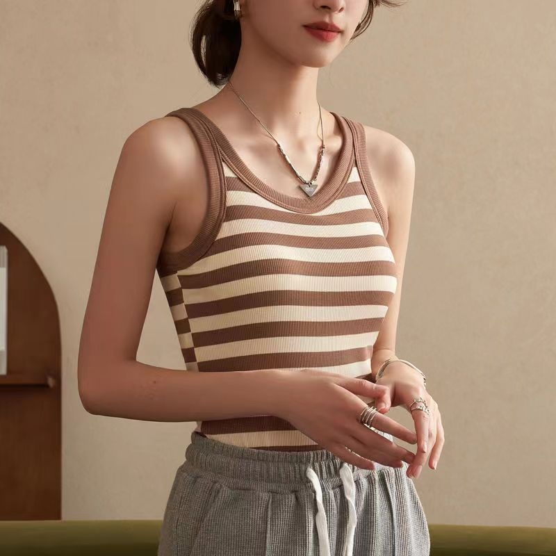 Sievietēm vasaras kamisols, modal audums, 90–95% modal šķiedra, vienkrāsains, stils Fresh and Sweet