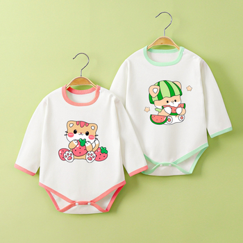 Zīdaiņu bez piedurknēm kokvilnas kombinezons visu gadu ar slēgtu aizdari, 100% kokvilna, unisex