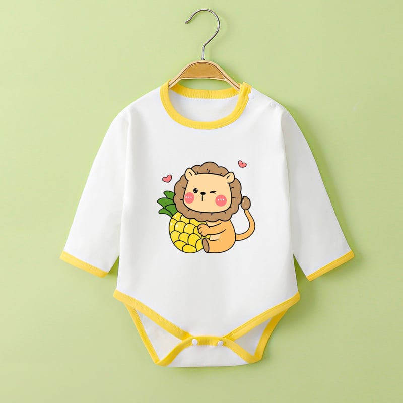 Zīdaiņu bez piedurknēm kokvilnas kombinezons visu gadu ar slēgtu aizdari, 100% kokvilna, unisex