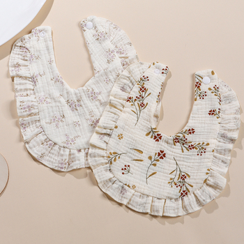 Baba 100% pamut nyálkendő, négyrétegű mušelín, egyszínű dizájn, 0–3 éveseknek, uniszex, Biztonsági osztály A