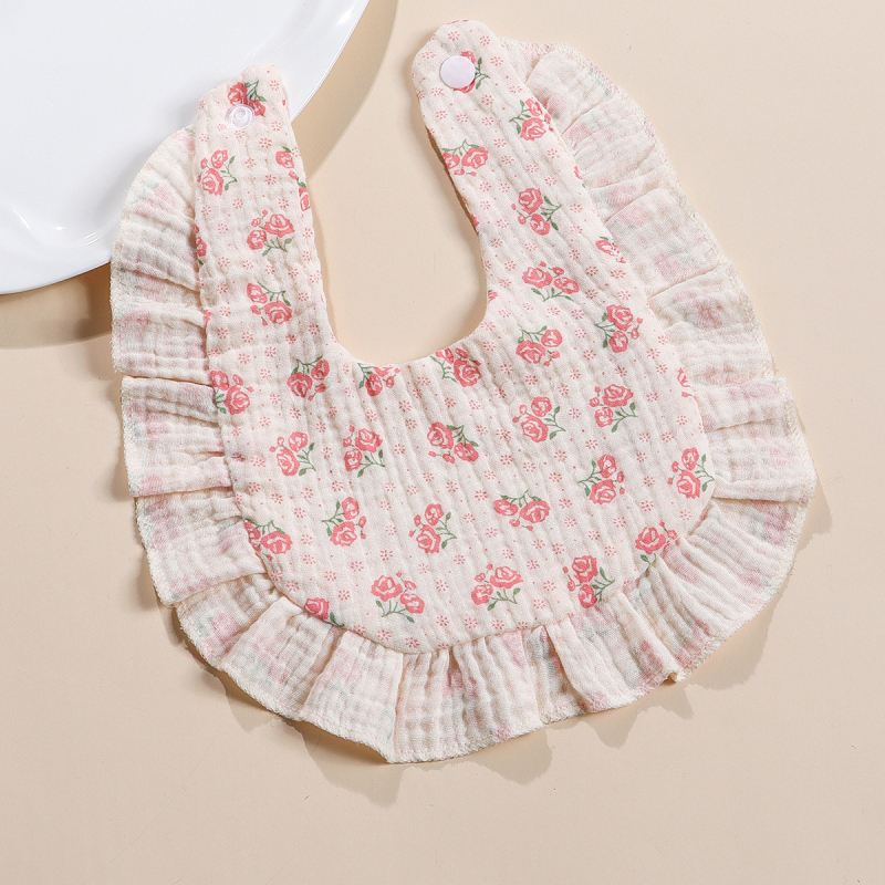 Baba 100% pamut nyálkendő, négyrétegű mušelín, egyszínű dizájn, 0–3 éveseknek, uniszex, Biztonsági osztály A