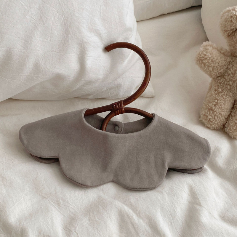 Baba bib, kétoldalas, pamutból készült, nedvszívó, újszülötteknek 0–12 hónapig, koreai stílus