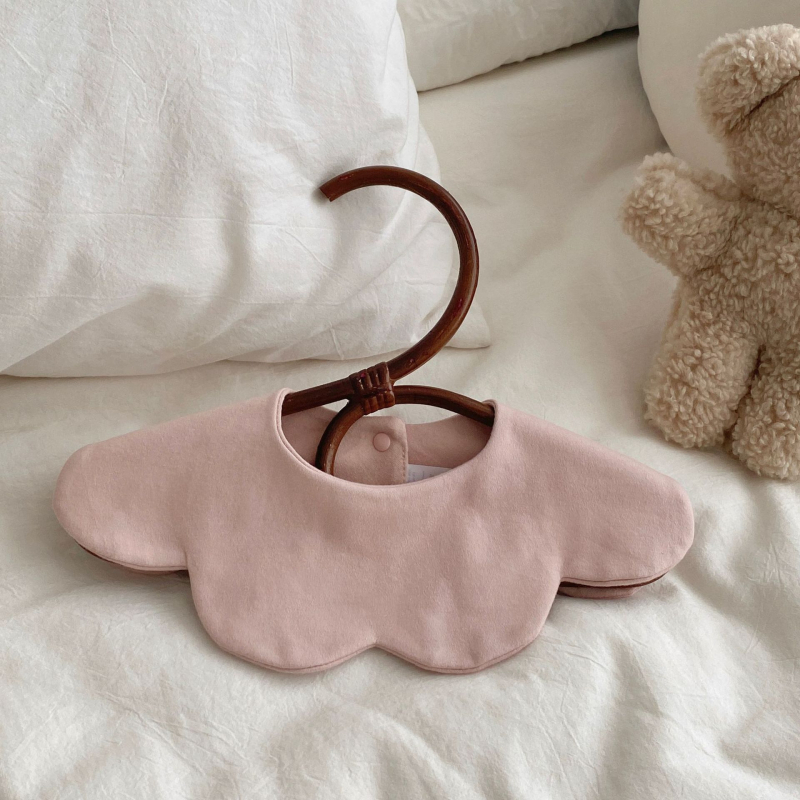 Baba bib, kétoldalas, pamutból készült, nedvszívó, újszülötteknek 0–12 hónapig, koreai stílus