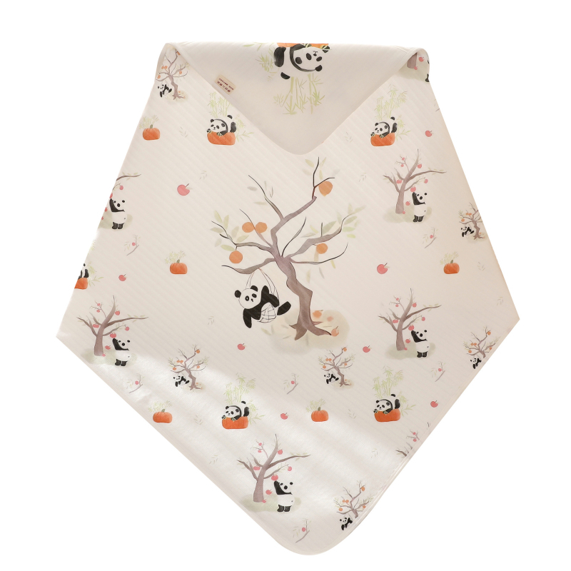 Zīdaiņa šūšanas sega - tīrs kokvilna, Space Cotton pildījums, trīs slāņu siltums, karikatūras raksts, Drošības klase A