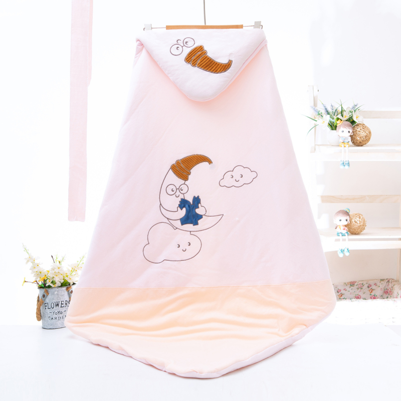 Zīdaiņu pleds no tīra kokvilnas bieza sega ar mazgājamu pildījumu dzīvnieku un karikatūru raksts piemērots pavasarim rudens ziemai