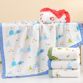 Zīdaiņu gazes vannas dvielis ar dzīvnieku un multenes apdrukām, 100% kokvilna, piemērots vasarai-pavasarim un rudenei, bērniem 1-3 gadiem (80-100 cm), 2024. gada pavasara izlaišana