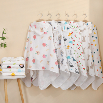 Kapucēts vannas lakats zīdaiņiem un maziem bērniem (1–3 gadi), 95% kokvilna, absorbējošs, rudens lietošanai