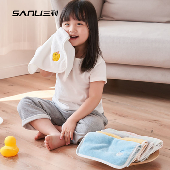 Sanli babatörölköző, szuperfinom rostból, hímzett, 50 g alatt