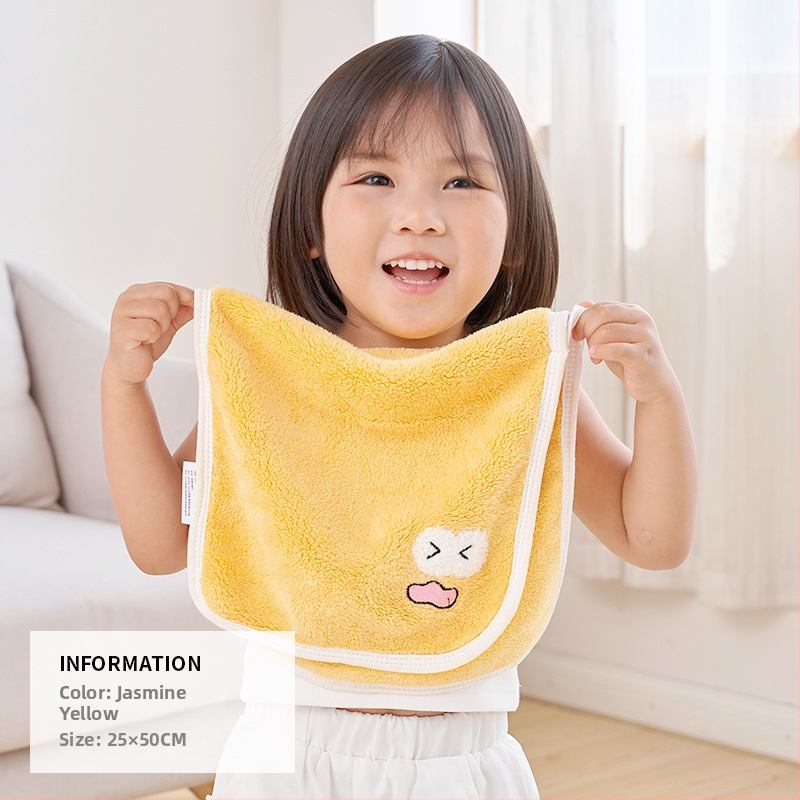 Sanli babatörölköző, szuperfinom rostból, hímzett, 50 g alatt