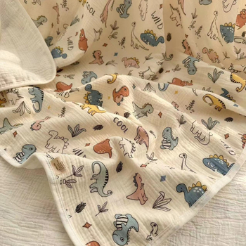 Gyerekek fürdető törölközője tiszta pamut géz anyagból, A-osztály, kétoldalas, puha a bőrnek, fluoreszcentsmentes