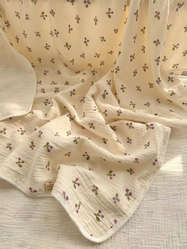 Gyerekek fürdető törölközője tiszta pamut géz anyagból, A-osztály, kétoldalas, puha a bőrnek, fluoreszcentsmentes