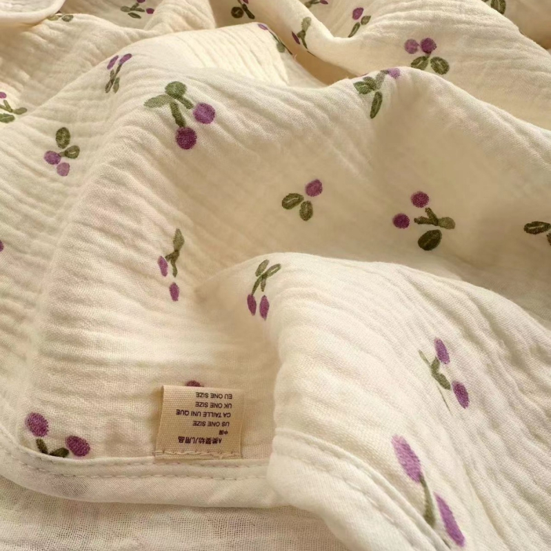 Gyerekek fürdető törölközője tiszta pamut géz anyagból, A-osztály, kétoldalas, puha a bőrnek, fluoreszcentsmentes