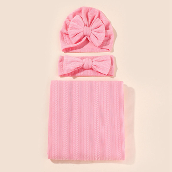 Zīdaiņu iesaiņošanas dvielis – poliesters, visu sezonu lietošanai, zīmols Bnaturalwell, piemērots zīdaiņiem un maziem bērniem 1–3 gadi