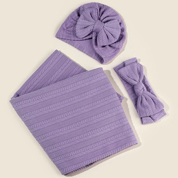 Zīdaiņu iesaiņošanas dvielis – poliesters, visu sezonu lietošanai, zīmols Bnaturalwell, piemērots zīdaiņiem un maziem bērniem 1–3 gadi