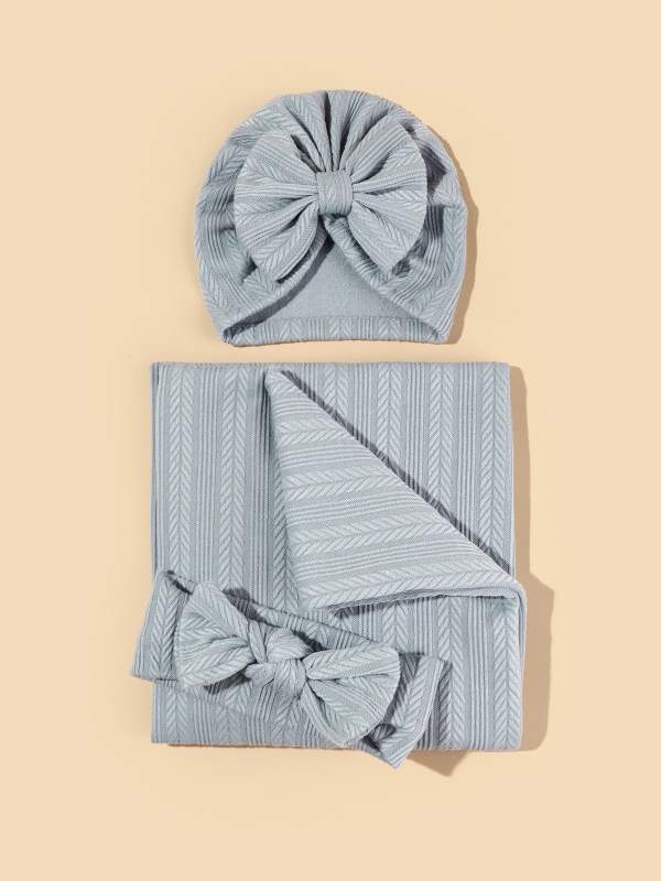 Zīdaiņu iesaiņošanas dvielis – poliesters, visu sezonu lietošanai, zīmols Bnaturalwell, piemērots zīdaiņiem un maziem bērniem 1–3 gadi