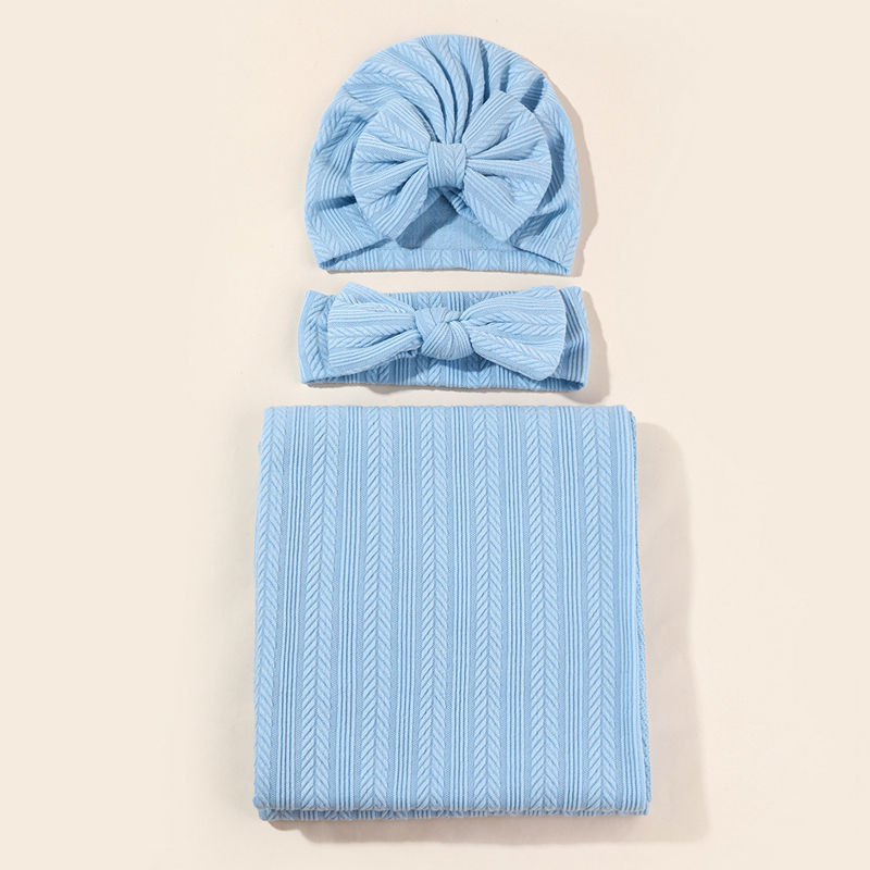 Zīdaiņu iesaiņošanas dvielis – poliesters, visu sezonu lietošanai, zīmols Bnaturalwell, piemērots zīdaiņiem un maziem bērniem 1–3 gadi