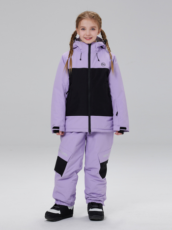 Dječji skijaški komplet, unisex, zimski vodootporan i topao, izoliran, za skijanje i snowboard