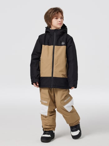 Dječji skijaški komplet, unisex, zimski vodootporan i topao, izoliran, za skijanje i snowboard