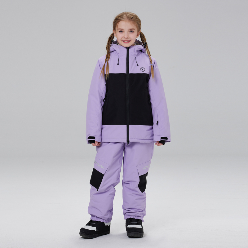 Dječji skijaški komplet, unisex, zimski vodootporan i topao, izoliran, za skijanje i snowboard
