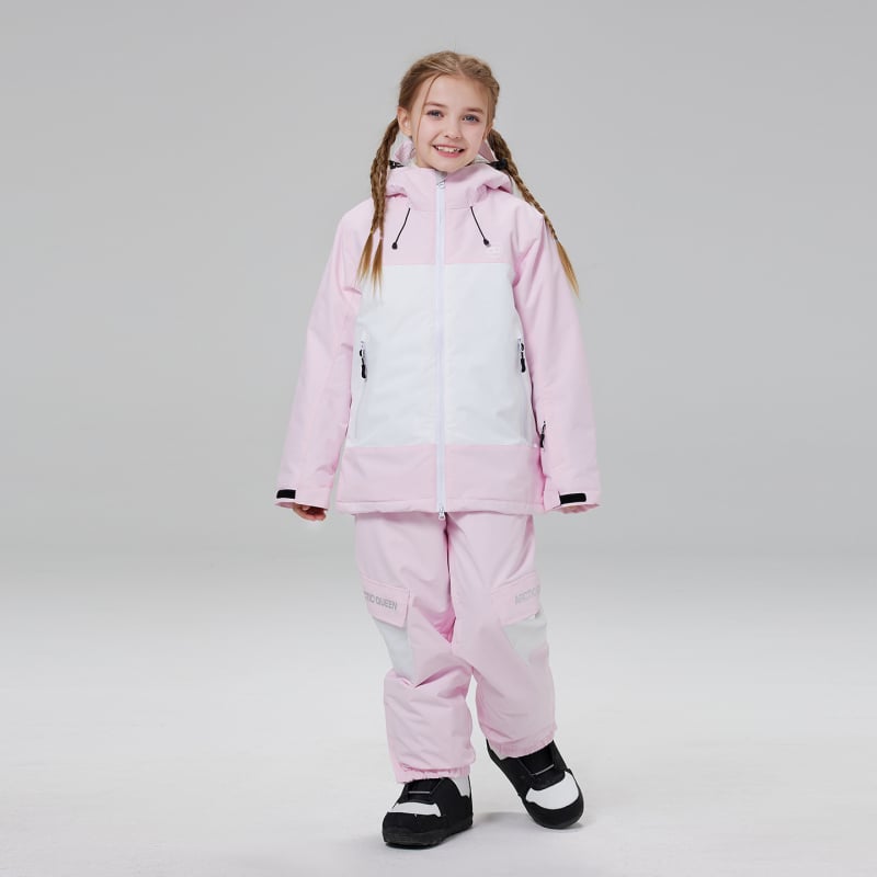 Dječji skijaški komplet, unisex, zimski vodootporan i topao, izoliran, za skijanje i snowboard