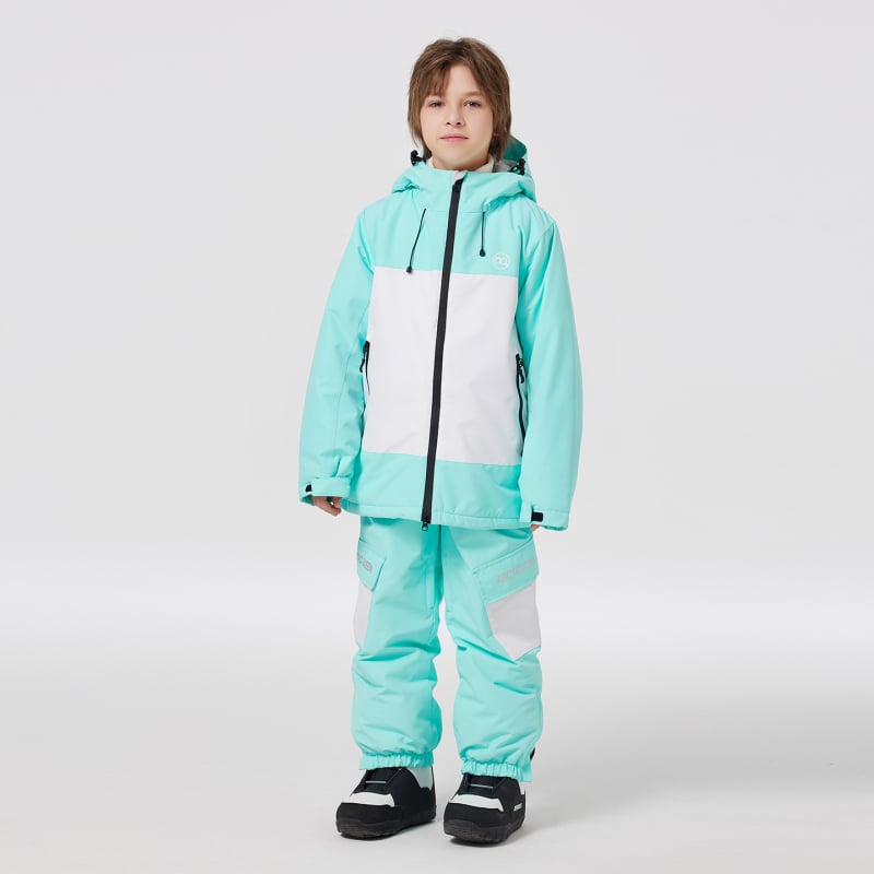 Dječji skijaški komplet, unisex, zimski vodootporan i topao, izoliran, za skijanje i snowboard