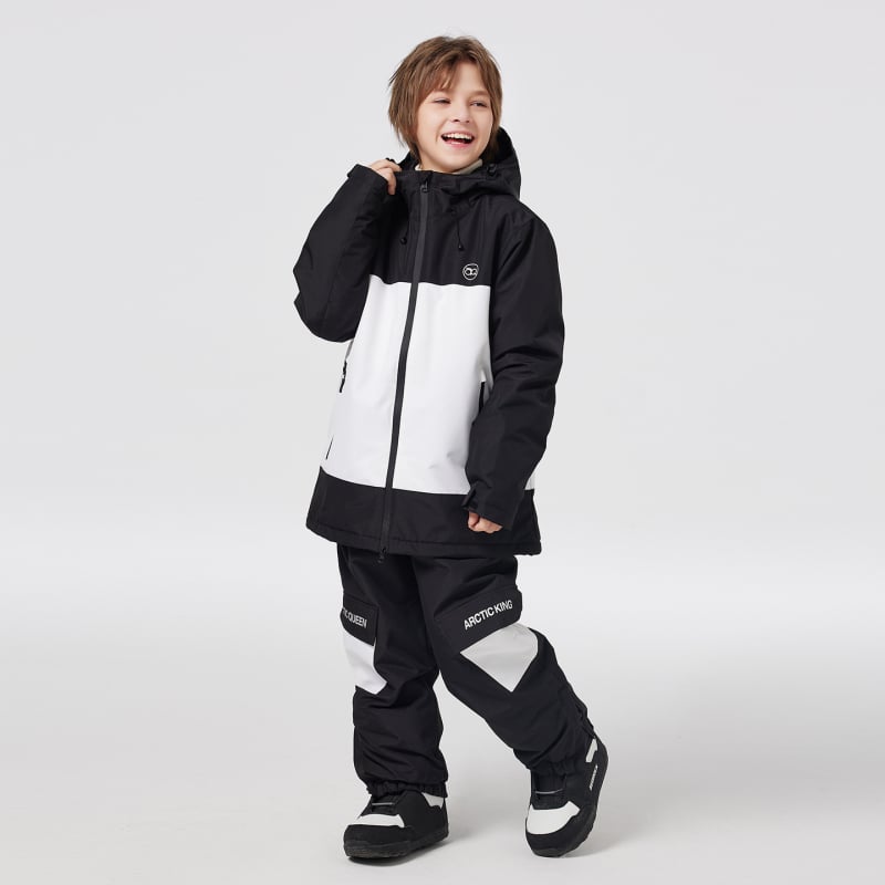Dječji skijaški komplet, unisex, zimski vodootporan i topao, izoliran, za skijanje i snowboard
