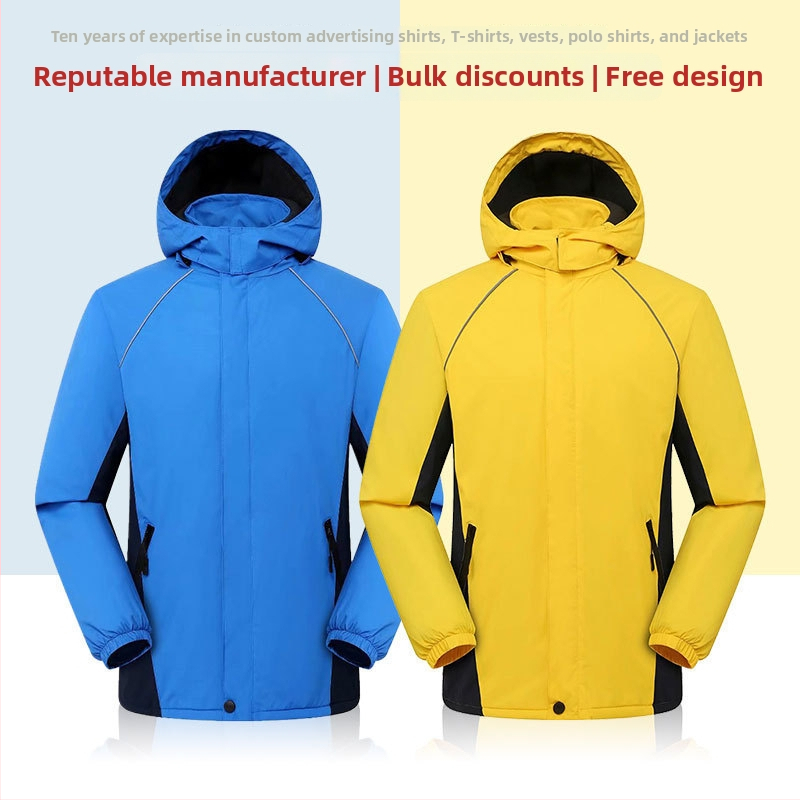 Detská zimná bunda, vetruodolná a vodeodolná 5000 mm, s kapucňou, fleecová podšívka, polyester, pre deti 8–9 rokov (Vodeodolnosť 5000 mm; Kapucňa; Fleece podšívka; Materiál: Polyester)