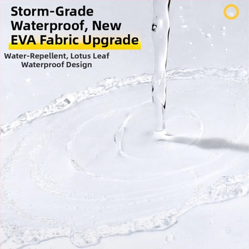 Raftinga lietuspončo pieaugušajiem ar pilnu ķermeņa aizsardzību un kāju pārklājumu, EVA audums, atkārtoti lietojams, PVC ūdensnecaurlaidīgs slānis