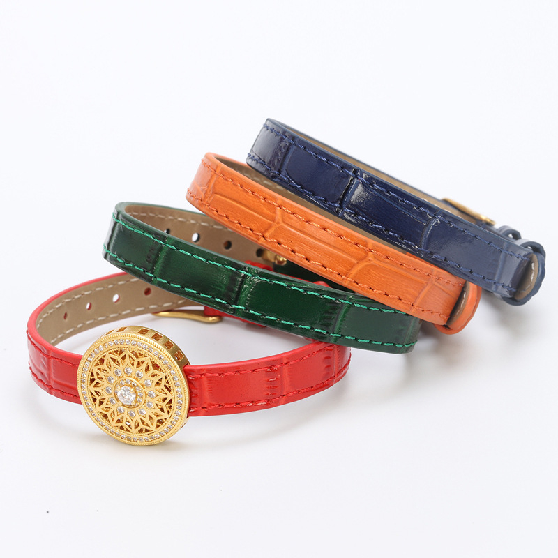 Odinis laikrodžio dirželis – paprastas moteriškas stilius, dirbtinė oda, elektroplatingas, 2025 vasara