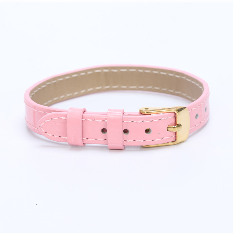 Odinis laikrodžio dirželis – paprastas moteriškas stilius, dirbtinė oda, elektroplatingas, 2025 vasara