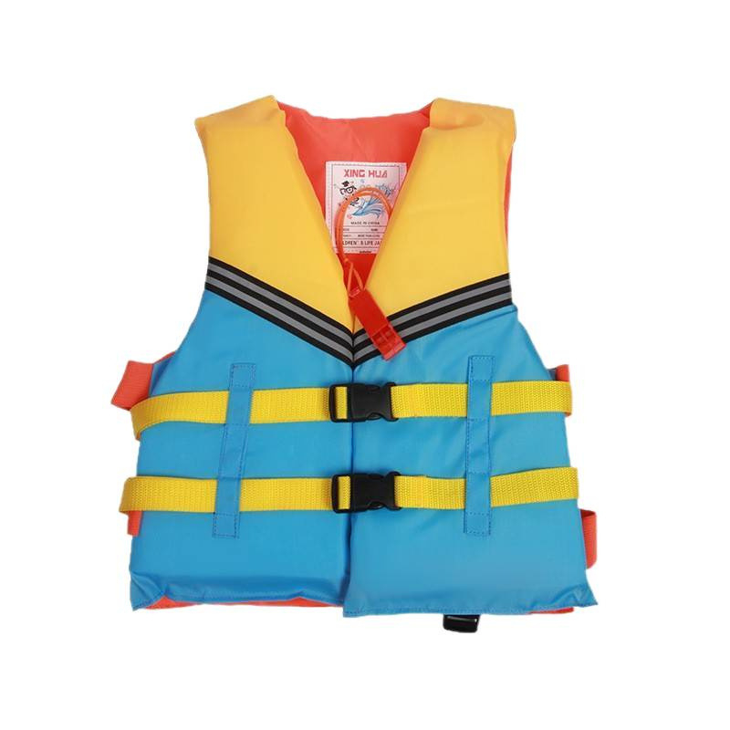 Vaikų gelbėjimosi liemenė su dideliu plūdrumu, skirta plaukimo, plaukimo valtimi ir žvejybai, nešiojama