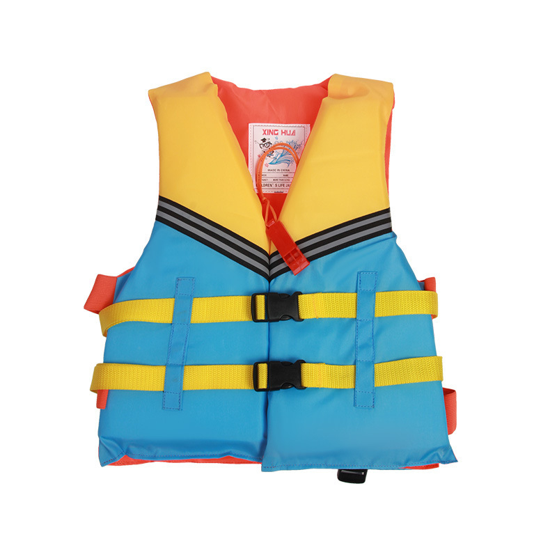 Vaikų gelbėjimosi liemenė su dideliu plūdrumu, skirta plaukimo, plaukimo valtimi ir žvejybai, nešiojama