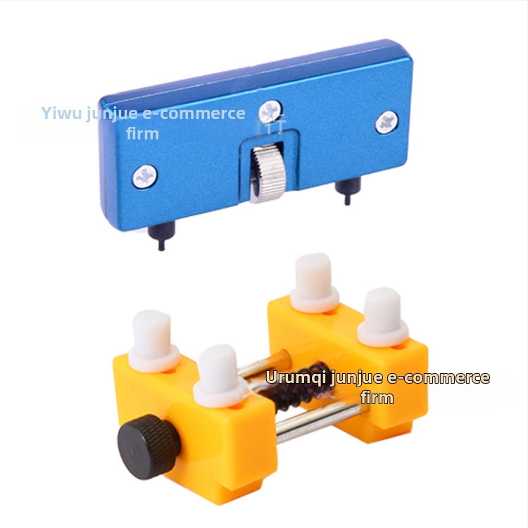 Hong Shijun pulksteņu remonta rīku komplekts – 8 gab., atvēršanas instruments aizmugurējā vāka baterijas nomaiņai, pulksteņa turētājs, divu ķepu atvērējs, mājas lietošanai