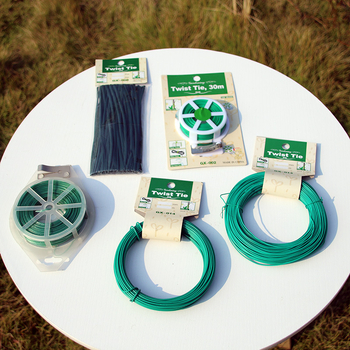 Sodininkystės augalų laikikliai - Plastikiniai tvirtinimo dirželiai augalų palaikymui ir priežiūrai (Plastmasinis; namų sodo priežiūra)