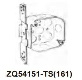 UL sertifikuota metalinė aštuoniakampė jungties dėžė su laikikliu — HZQ, korpusas iš aukšto anglies plieno