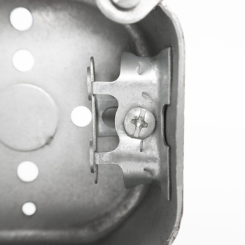 UL sertifikuota metalinė aštuoniakampė jungties dėžė su laikikliu — HZQ, korpusas iš aukšto anglies plieno