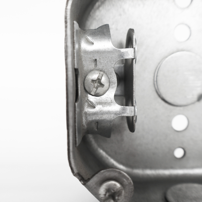 UL sertifikuota metalinė aštuoniakampė jungties dėžė su laikikliu — HZQ, korpusas iš aukšto anglies plieno