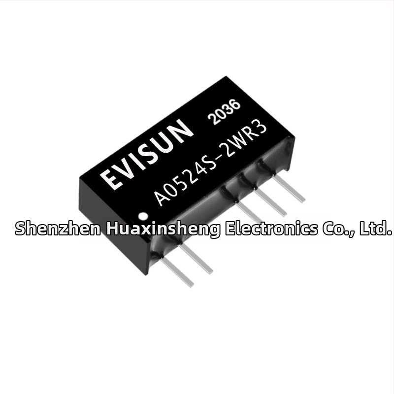 Izoliuotos maitinimo modulis A0505S/0512S/0524S-1WR2/1WR3/2WR3, 5V į 5V, 3C skaitmeninėms taikymo sritims