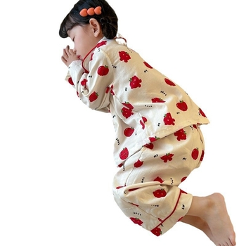 Vaikų medvilnės kardigano komplektas Korėjietiško stiliaus - unisex, 100% medvilnė, animacinis piešinys.