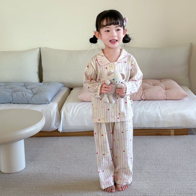 Vaikų medvilnės kardigano komplektas Korėjietiško stiliaus - unisex, 100% medvilnė, animacinis piešinys.