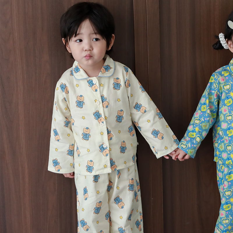 Vaikų medvilnės kardigano komplektas Korėjietiško stiliaus - unisex, 100% medvilnė, animacinis piešinys.