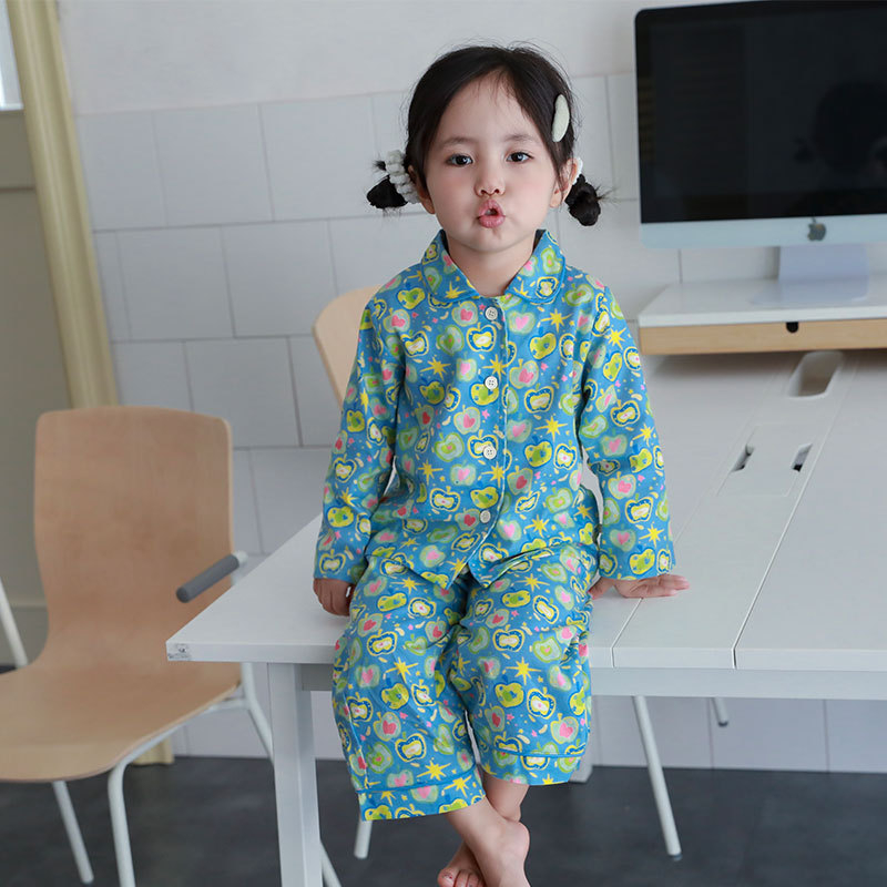 Vaikų medvilnės kardigano komplektas Korėjietiško stiliaus - unisex, 100% medvilnė, animacinis piešinys.