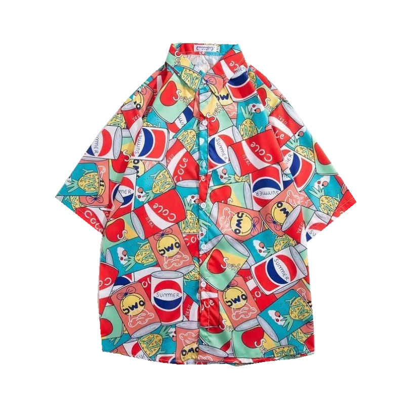 Vaikų kasdienė marškinėliai su gėlių raštu, laisvas kirpimas, trumpomis rankovėmis, 100% poliesteris