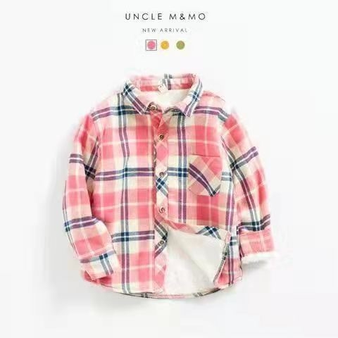 Vaikų marškiniai su fliso pamušalu, ilgos rankovės, kvadratinė apykaklė