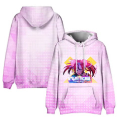 Φούτερ με κουκούλα Hakos Baelz με εκτύπωση, αντρικό χαλαρό κόψιμο, πολυεστέρας 91–95% με επένδυση από βαμβάκι, ψηφιακή εκτύπωση, πλαϊνές τσέπες, μακριά μανίκια