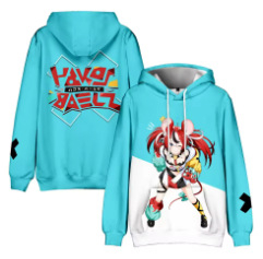 Φούτερ με κουκούλα Hakos Baelz με εκτύπωση, αντρικό χαλαρό κόψιμο, πολυεστέρας 91–95% με επένδυση από βαμβάκι, ψηφιακή εκτύπωση, πλαϊνές τσέπες, μακριά μανίκια