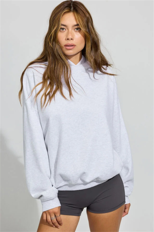 Ženski džemper s kapuljom - poliester tkanina, 95%+ sadržaj poliester, street fashionista stil