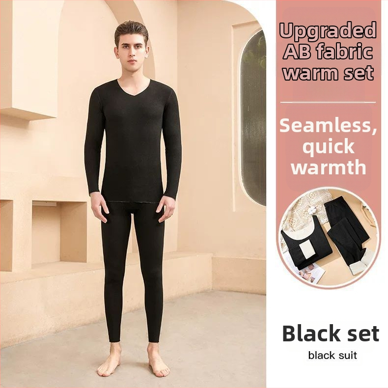 Nikon Wolf universālais poliestera termālais komplekts ar velūra oderi, apaļu kaklu, apkures funkciju, vidējā biezuma 181–200 g/m²