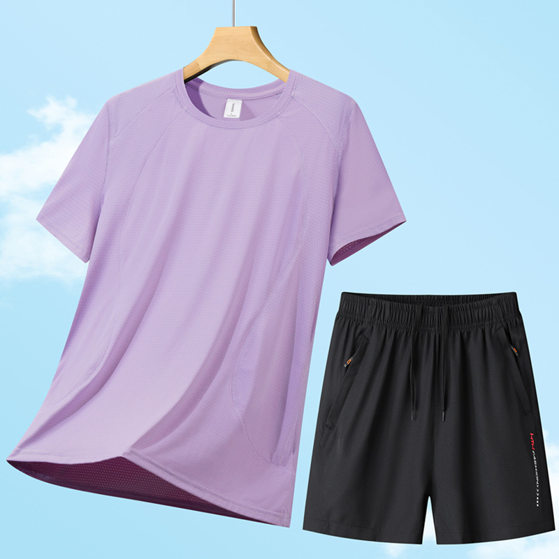 Женска къс ръкав тениска с chenille плат и Spandex, кръгло деколте, пролет 2025